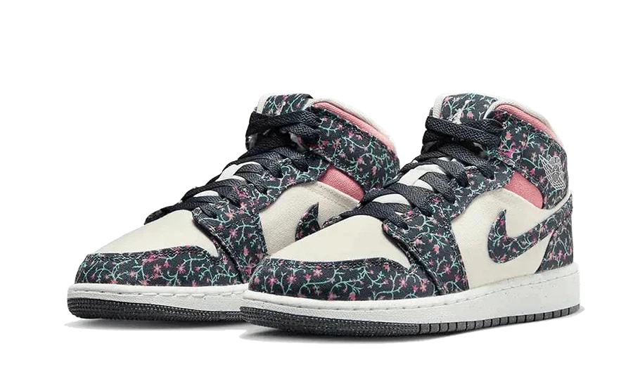 Jordan 1 Mid SE Floral (GS)