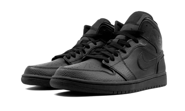 Jordan 1 Mid Black (GS)