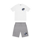 Trapstar TSL Shooters Print Shorts Set White/Grey