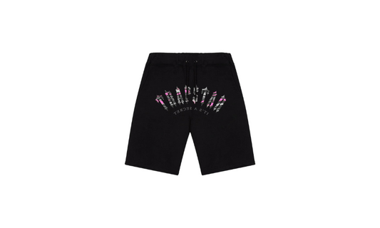 Trapstar Irongate Camo Shorts Black/Pink