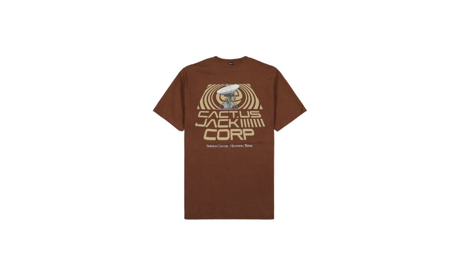 Travis Scott CACT.US CORP x Nike U NRG BH T-shirt Brown