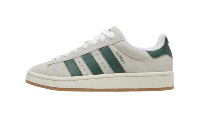 adidas Campus 00s Crystal White Dark Green (Women's)