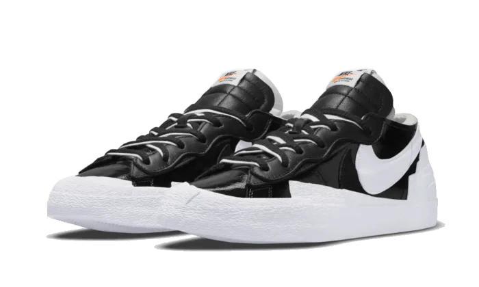 Nike Blazer Low Sacai Black Patent Leather