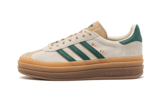 adidas Gazelle Bold Magic Beige Collegiate Green (Women's)