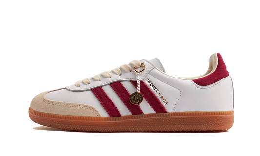 adidas Samba Sports &amp; Rich White Collegiate Burgundy