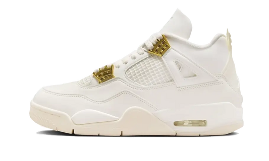 Jordan 4 Retro Metallic Gold (Women's)